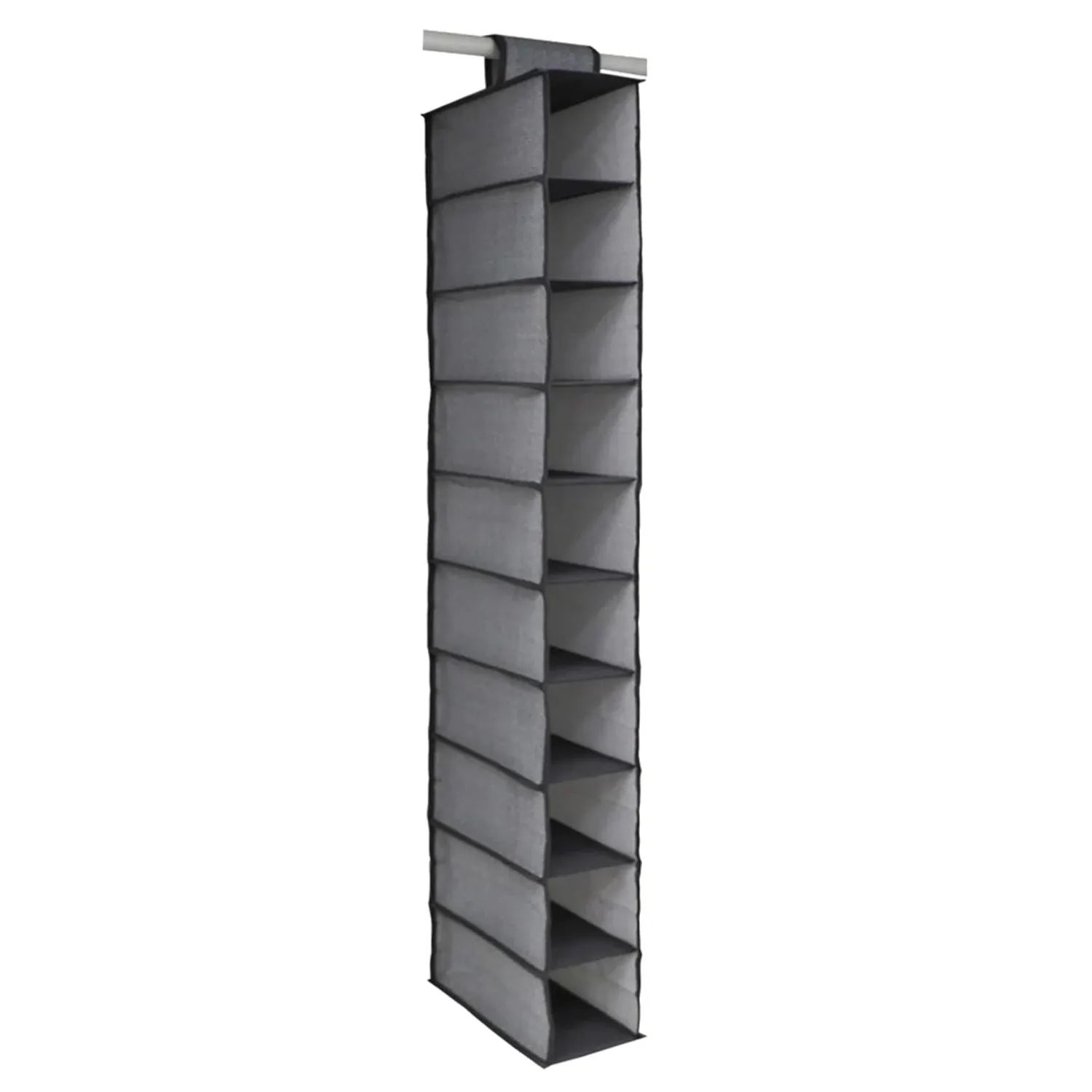 10tier Multipurpose Storage Rack, Foldable, Collapsible Fabric Wardrobe Organiser for Clothes