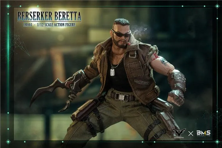 1:12 Berserker Beretta Action Figure