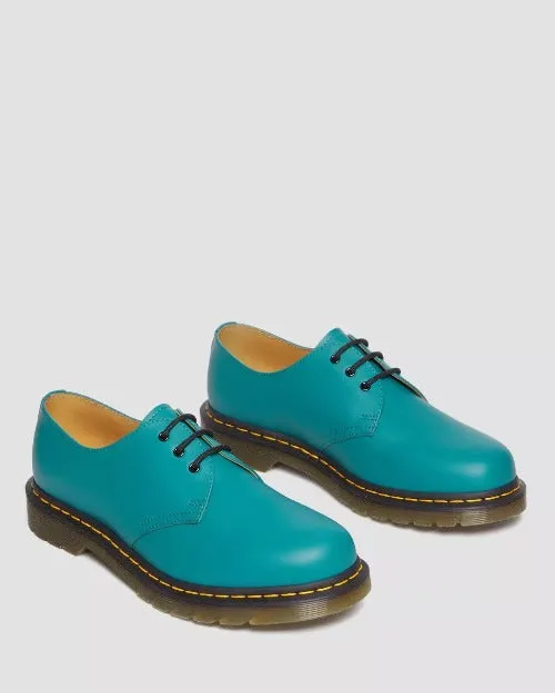 1461 Teal Green Smooth Oxford Shoes