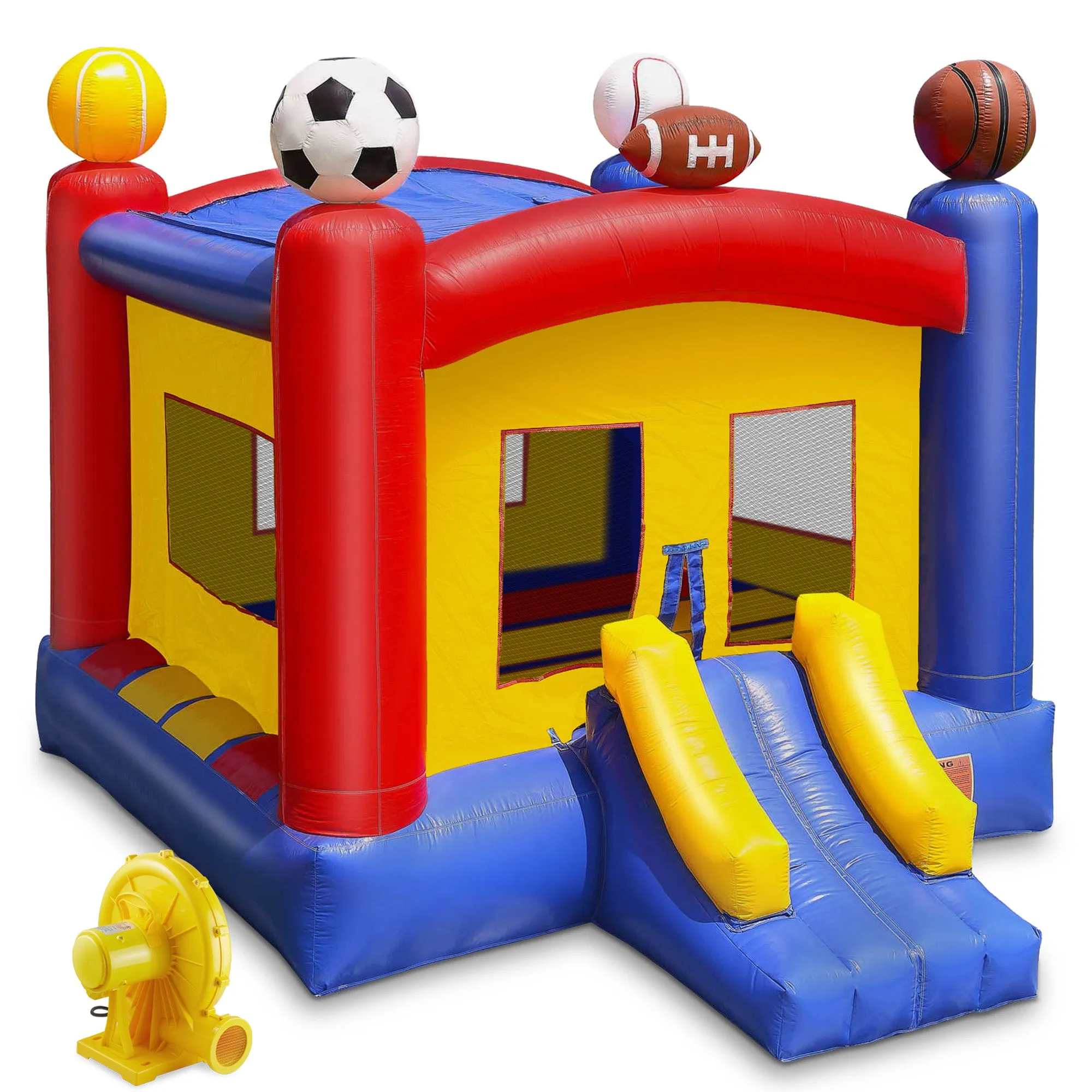 17'x13' Commercial Inflatable Sports Bounce House w/ Blower by Cloud 9