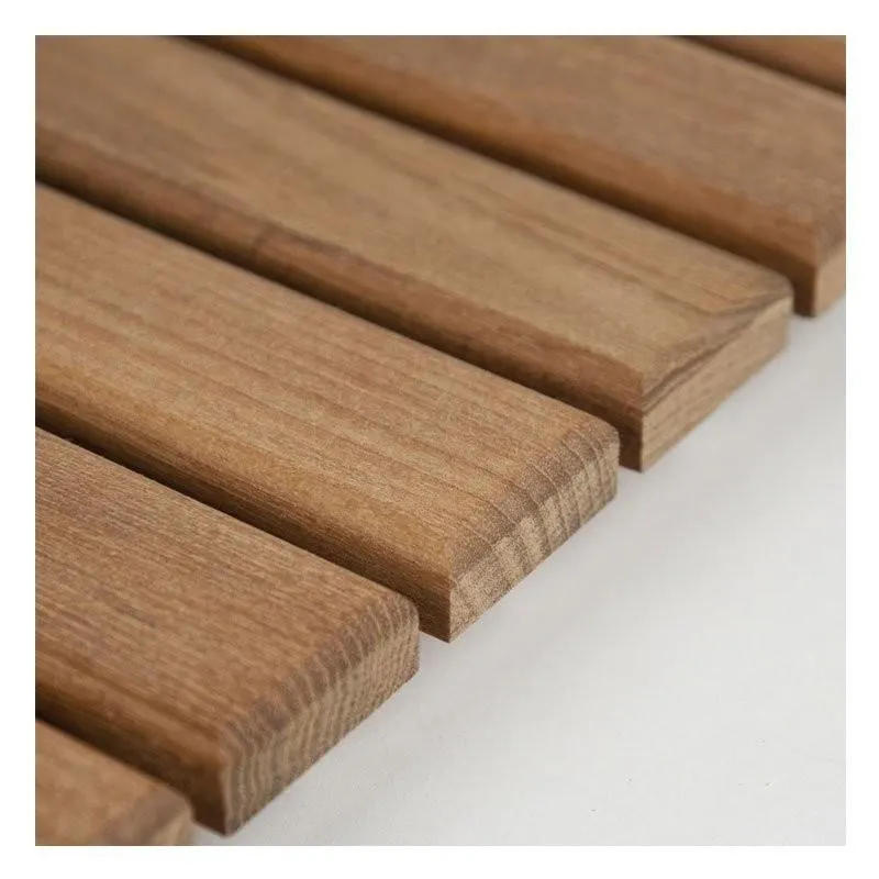 25" x 18" Teak Bath or Shower Mat