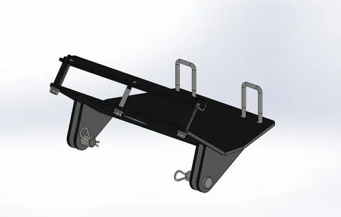 2834 Plow UTV Mount