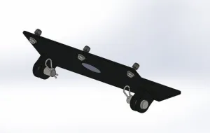 2849 Plow UTV Mount