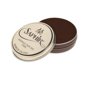 37 Medium Brown - Saphir Medaille D'Or Mirror Gloss Wax Polish 75ml