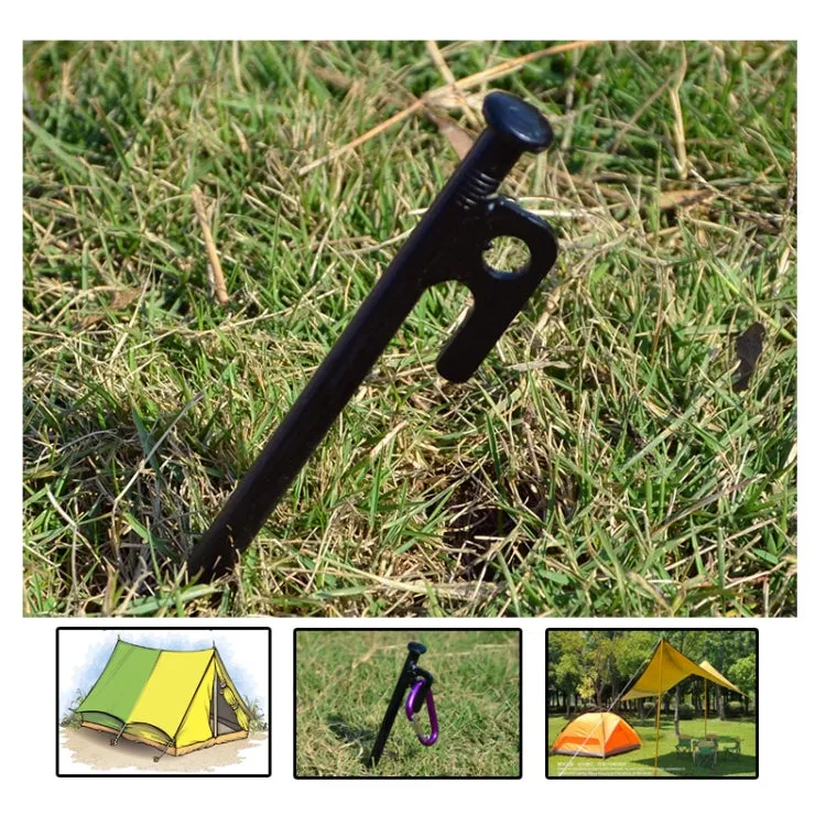 4 PCS 25cm Outdoor Camping Windproof Fixed Canopy Ground Nails