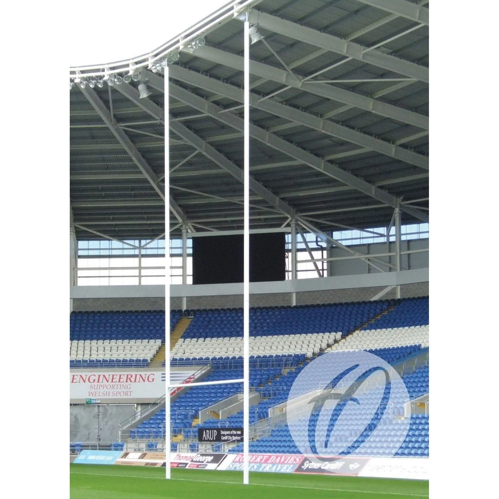 8564906    ~ HARROD 10M STL RUGBY GOAL POST