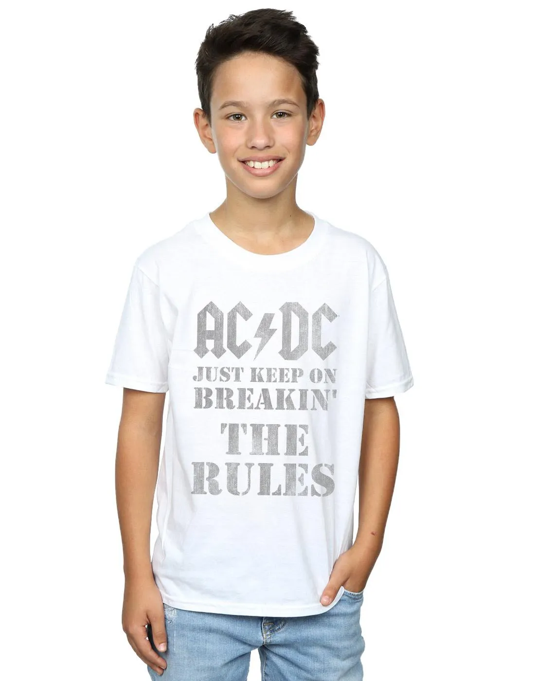 AC/DC Boys Just Keep On Breaking The Rules T-Shirt