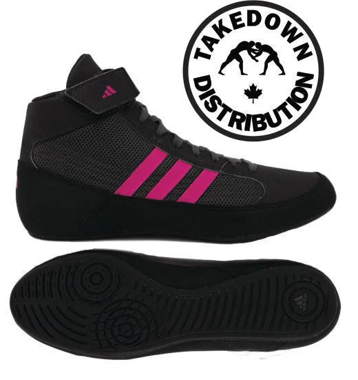 Adidas Shoe Wrestling HVC Kids Youth Black-Pink