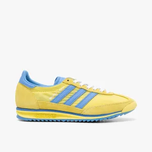 adidas Women's Originals x Sporty & Rich SL72 Light Yellow / Real Blue