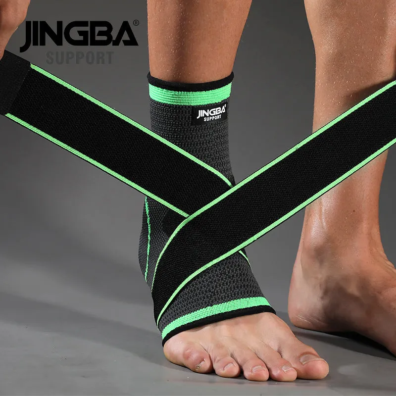 Adjustable Ankle Compression Sleeves - Comfortable and Breathable Ankle Support