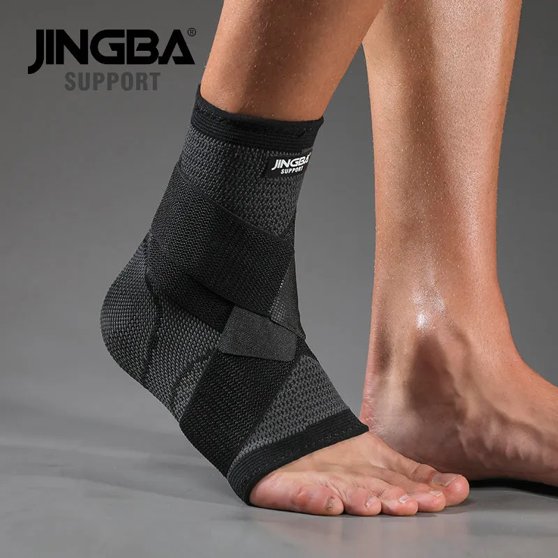 Adjustable Ankle Compression Sleeves - Comfortable and Breathable Ankle Support