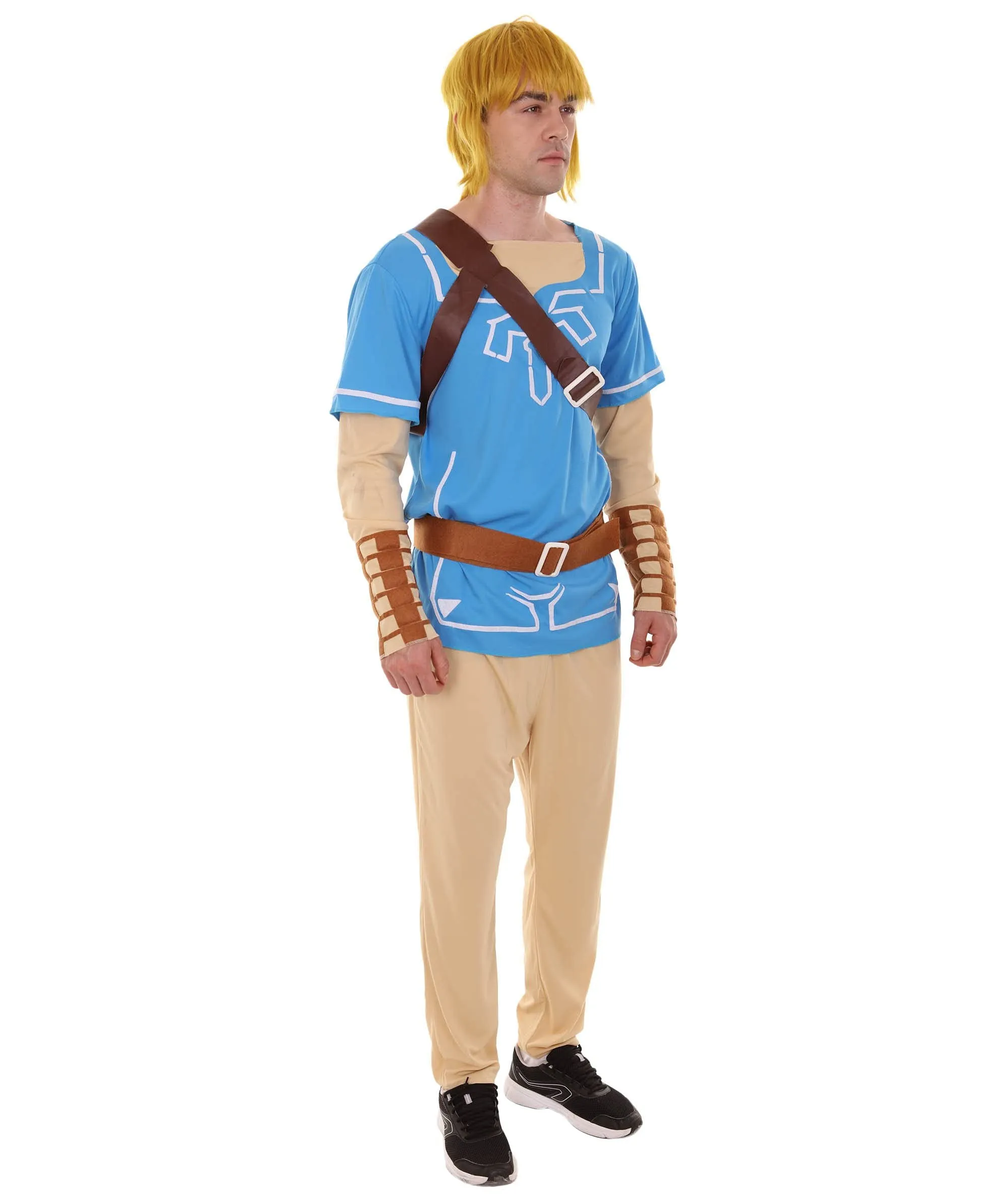 Adult Men's Adventure Gaming Costume | Wild Blue Cosplay Costume