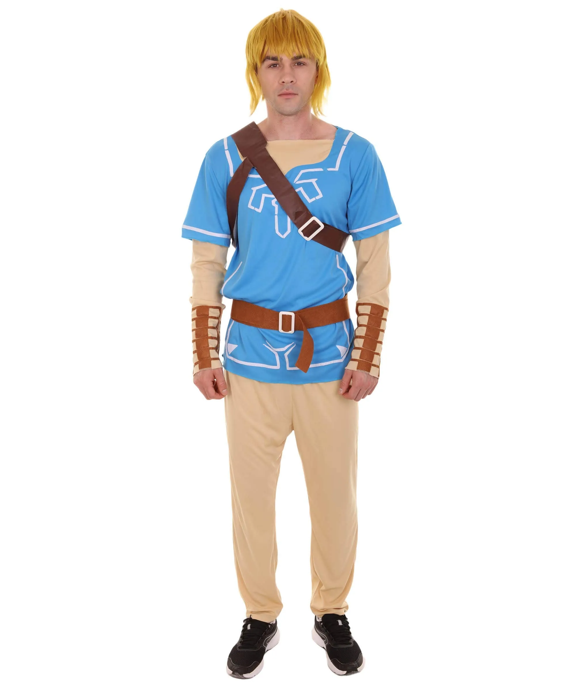 Adult Men's Adventure Gaming Costume | Wild Blue Cosplay Costume