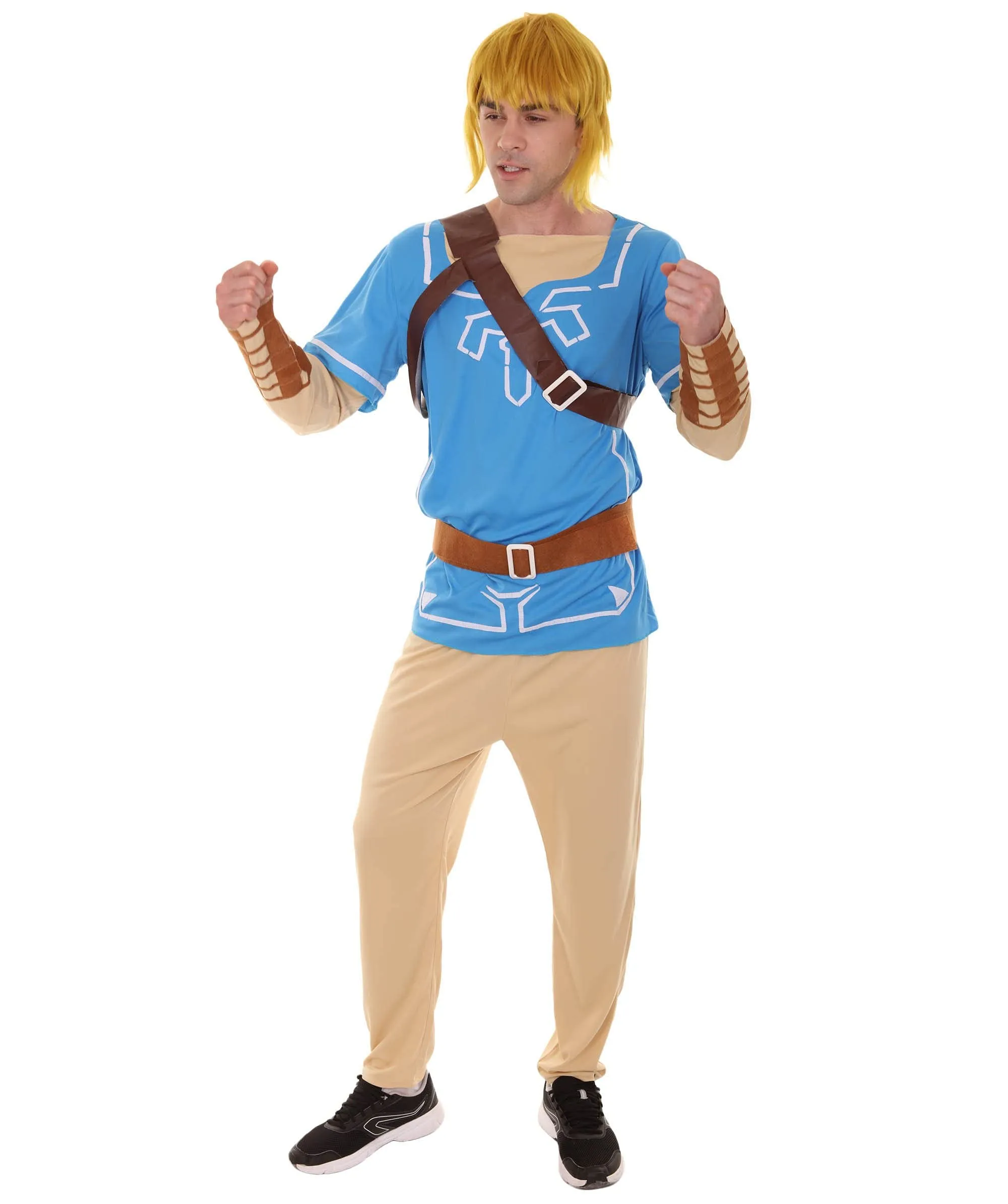 Adult Men's Adventure Gaming Costume | Wild Blue Cosplay Costume