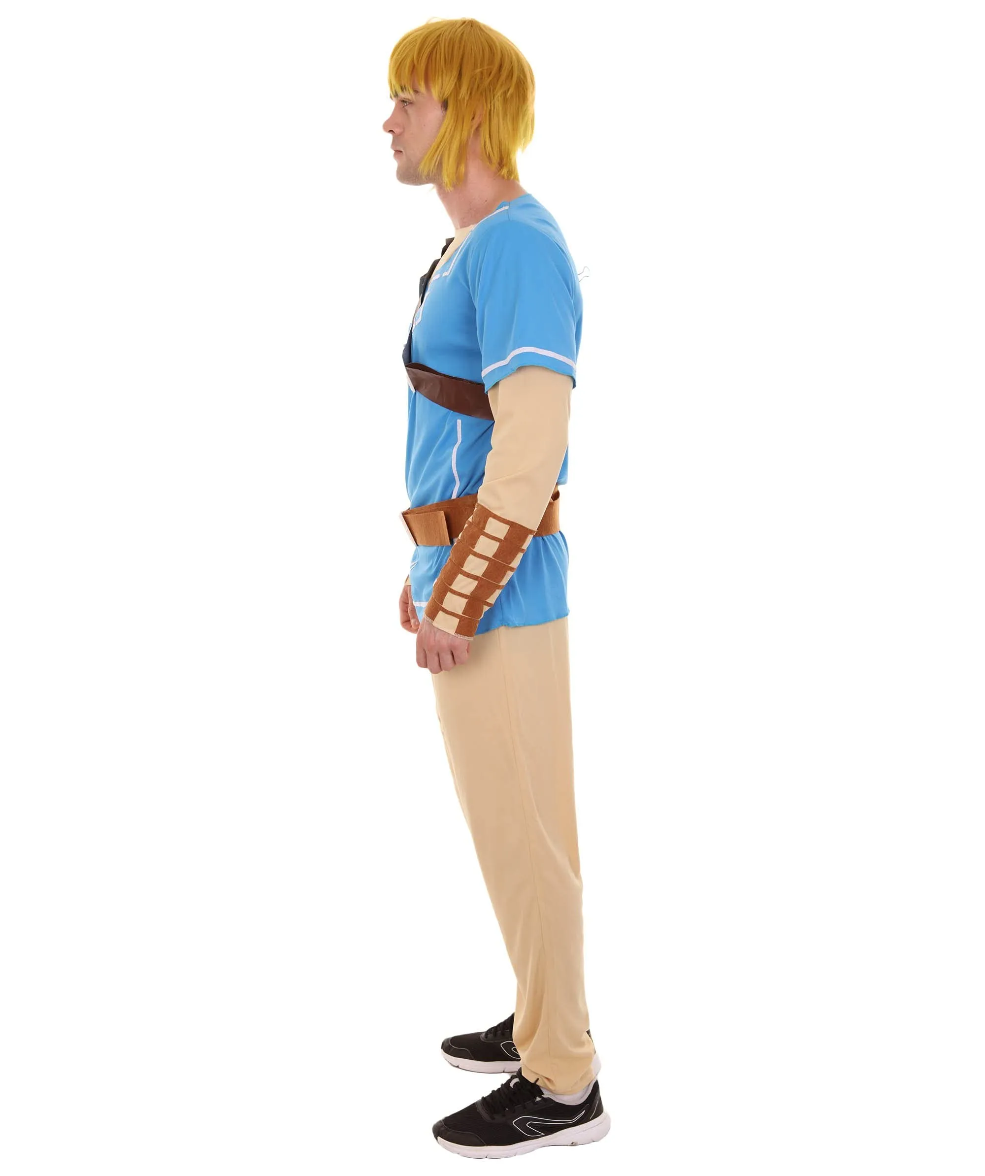 Adult Men's Adventure Gaming Costume | Wild Blue Cosplay Costume