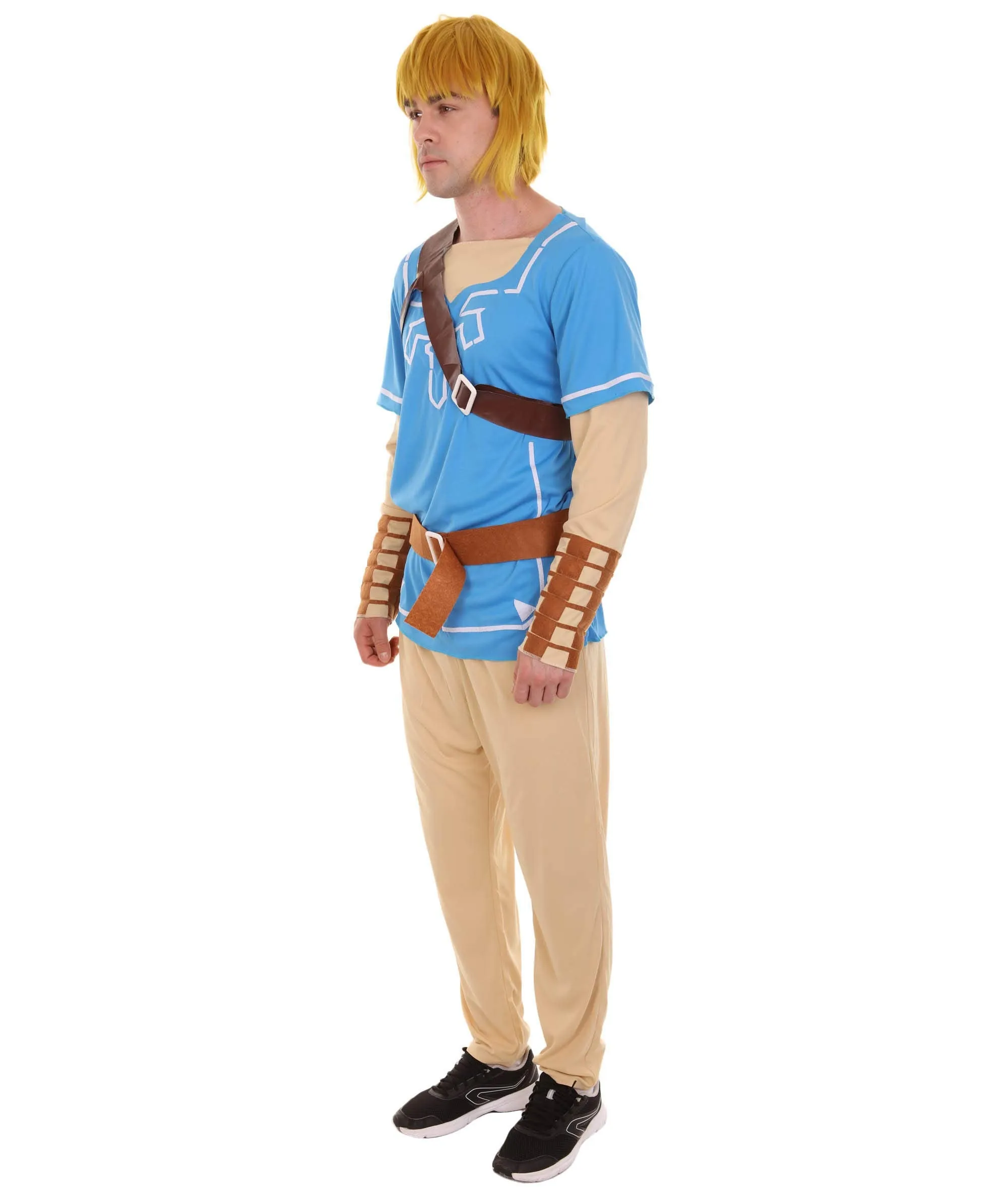 Adult Men's Adventure Gaming Costume | Wild Blue Cosplay Costume