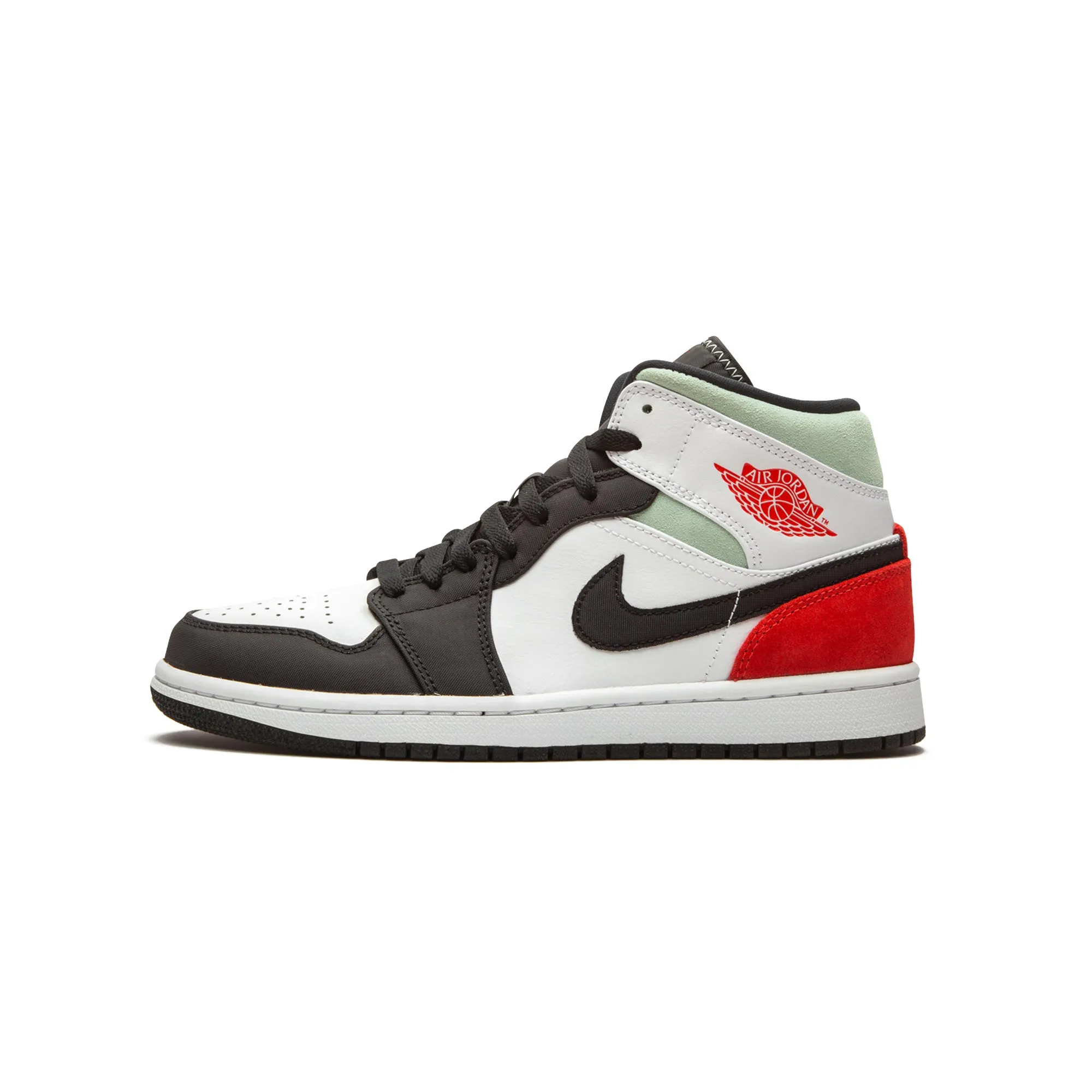 Air Jordan Men Jordan 1 Mid SE "Black Toe" Shoe