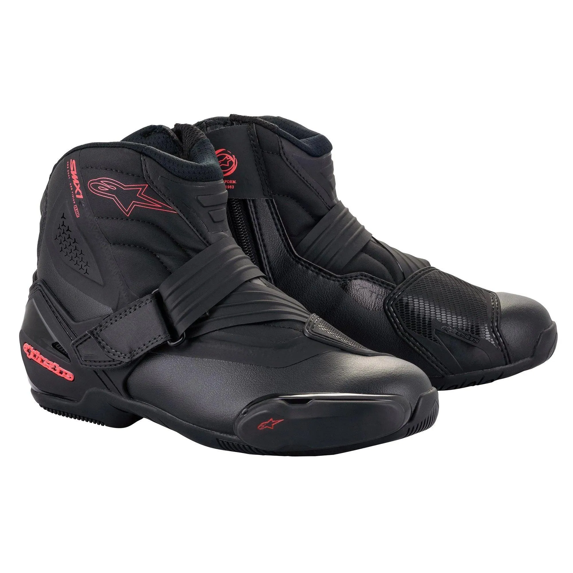 Alpinestars Stella SMX-1R V2 Women's Boots - Black/ Diva Pink