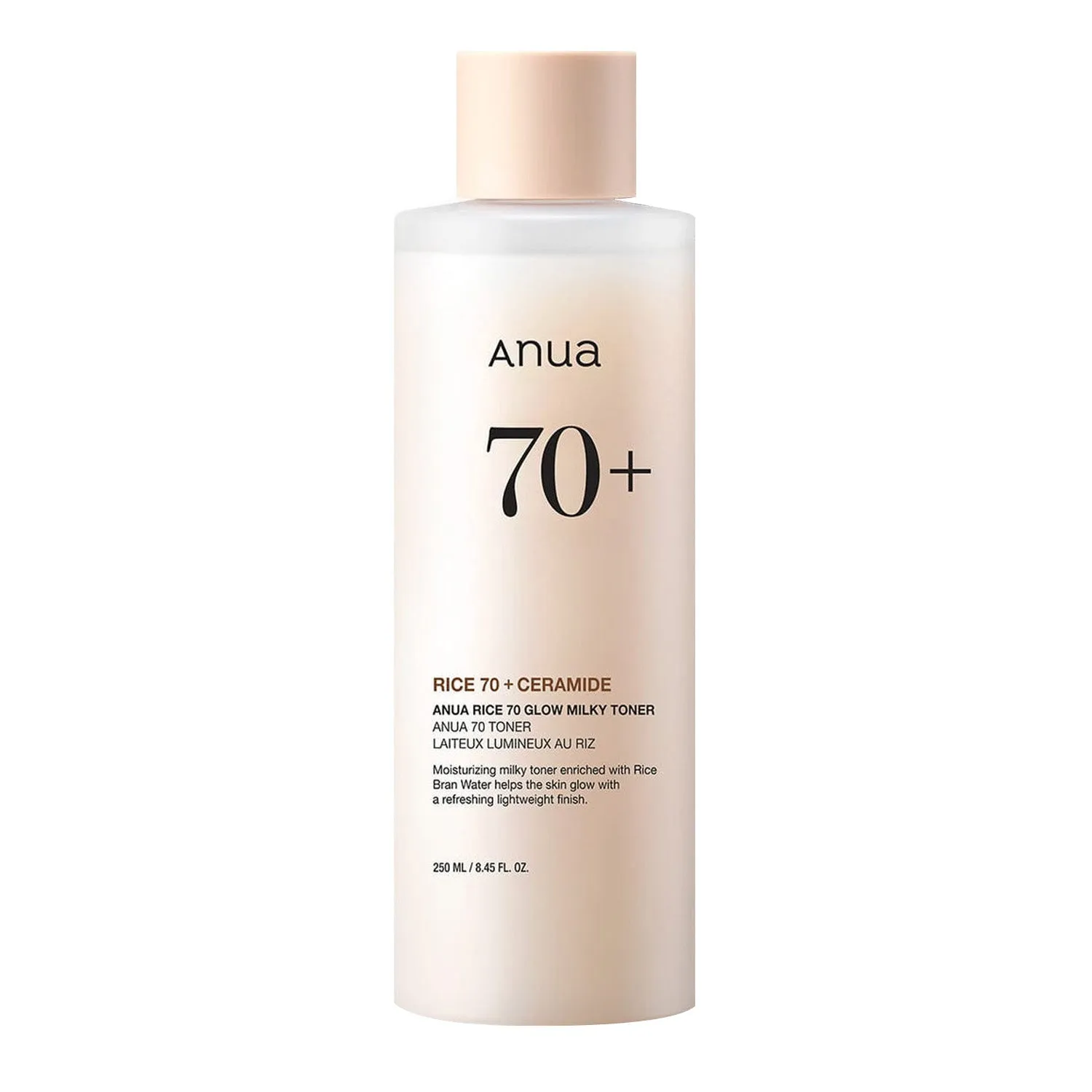 Anua Rice 70 Glow Milky Toner 8.45oz/ 250ml