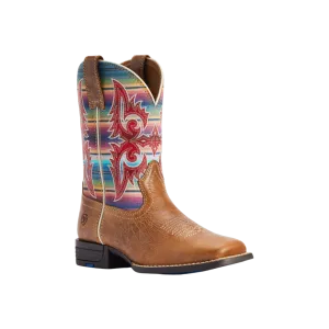 Ariat Kid's Lonestar Western Ridge Tan Boot