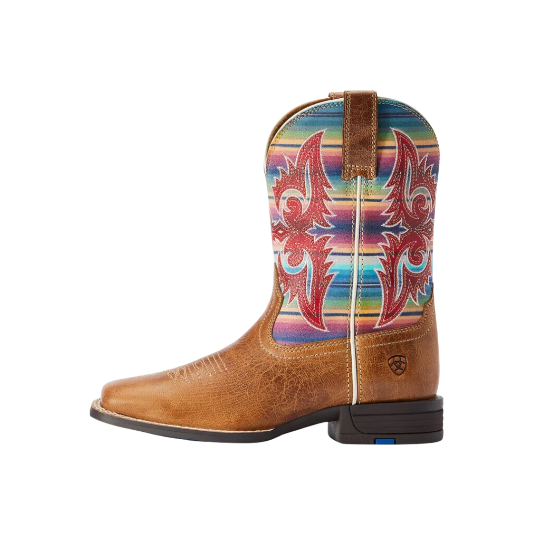 Ariat Kid's Lonestar Western Ridge Tan Boot