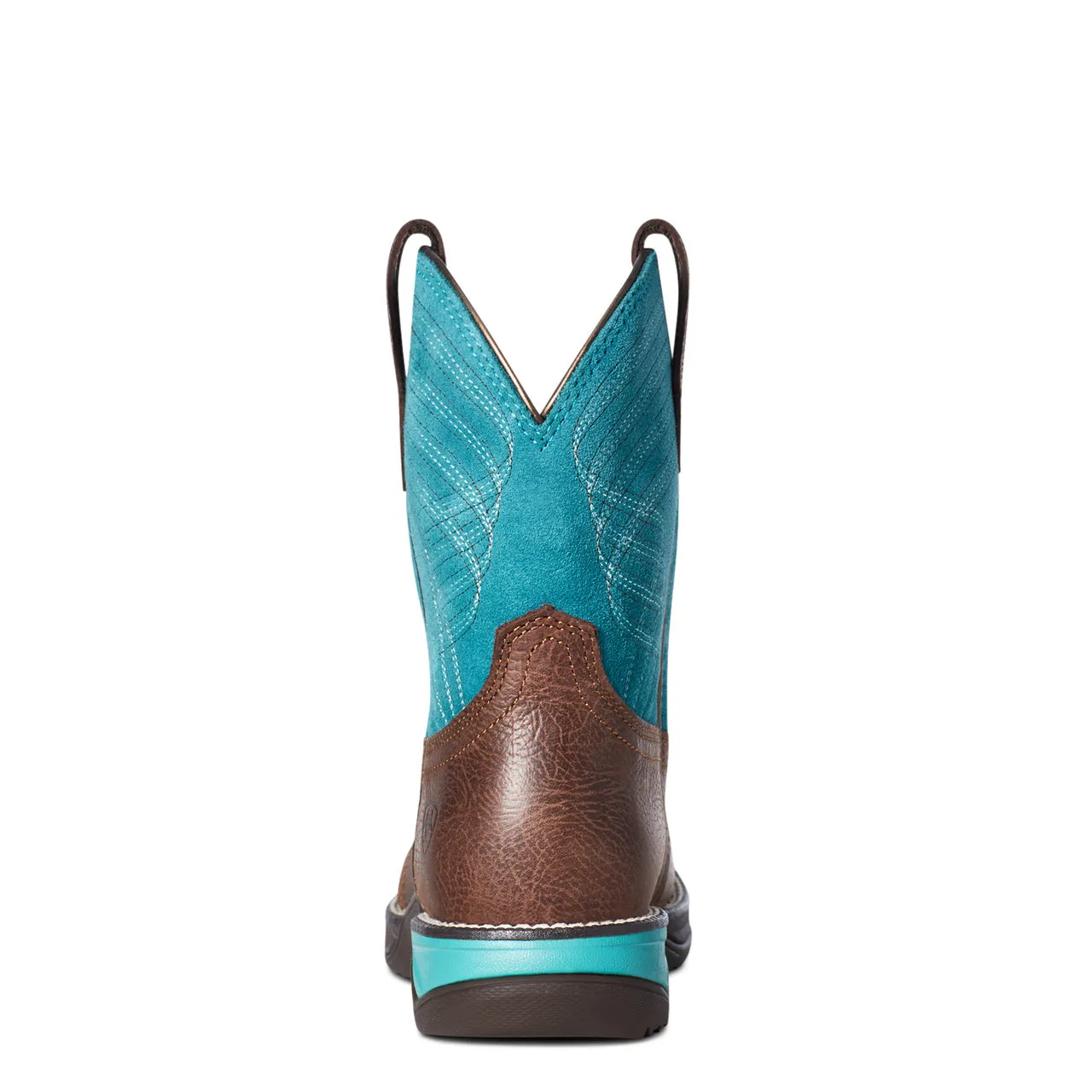 Ariat Ladies Anthem Shortie Dark Cottage & Turquoise Boots 10035776