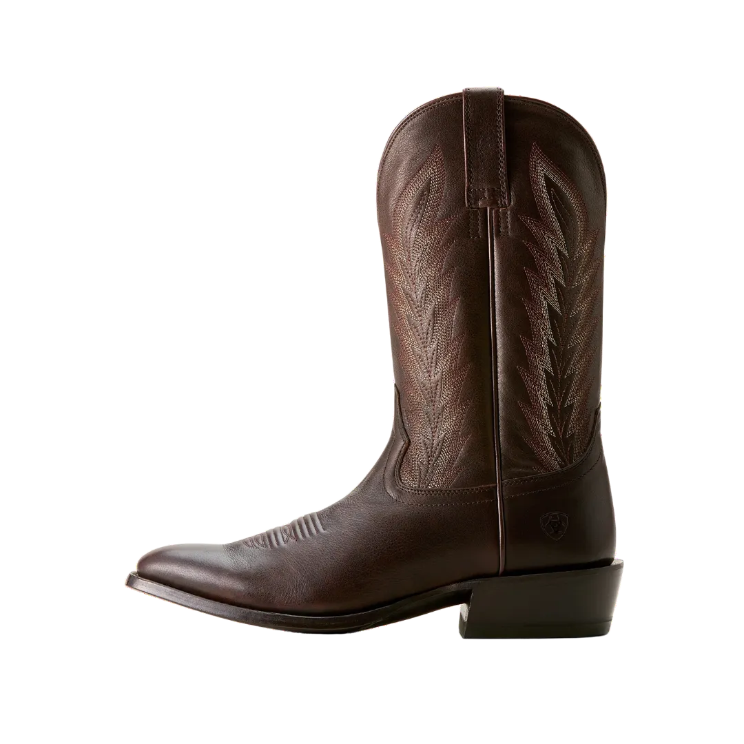 Ariat Men's Embroidered Chocolate Brown Boots