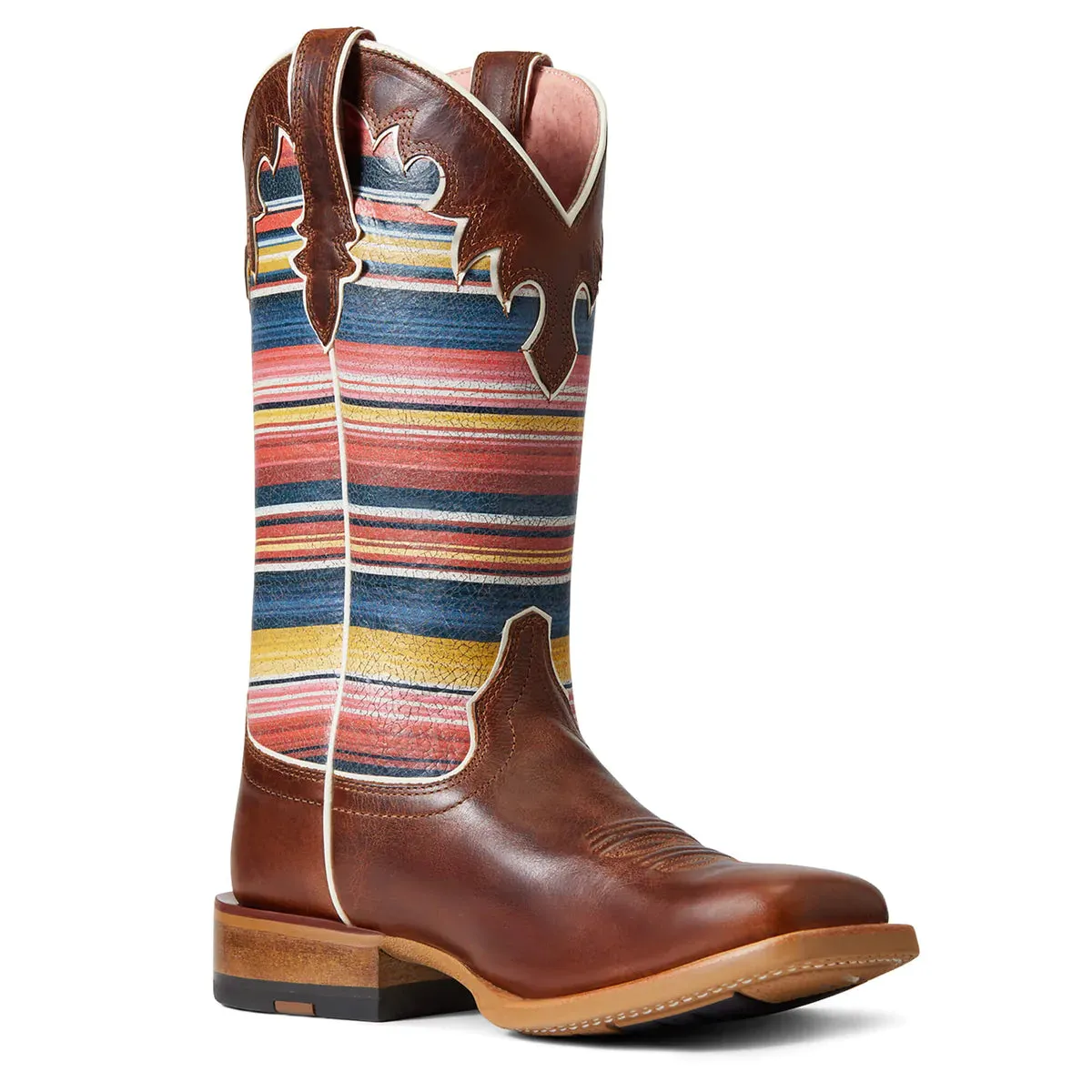 Ariat Womens Fiona Rye Brown/Sedona Serape Boot