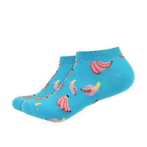 Banana Printed Ankle Socks