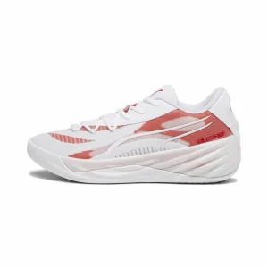 Basketball Shoes for Adults Puma All-Pro Nitroam White