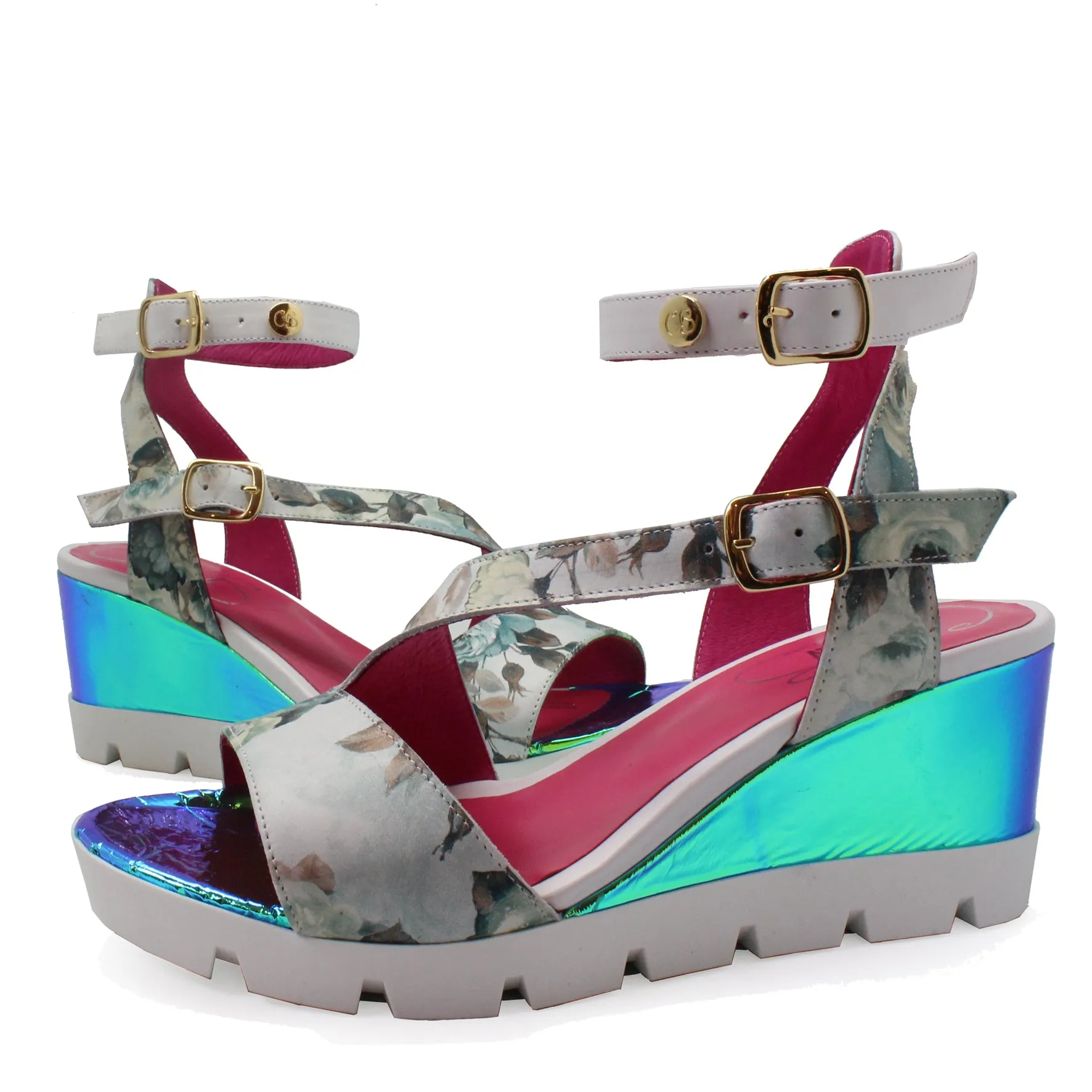 Bien - Grey Flower sandal