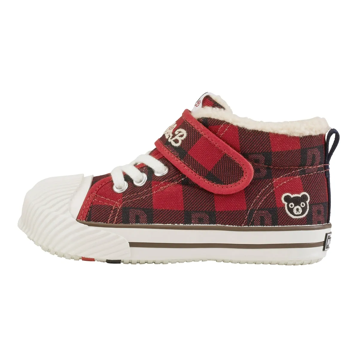 Block Checked Sneakers for Kids