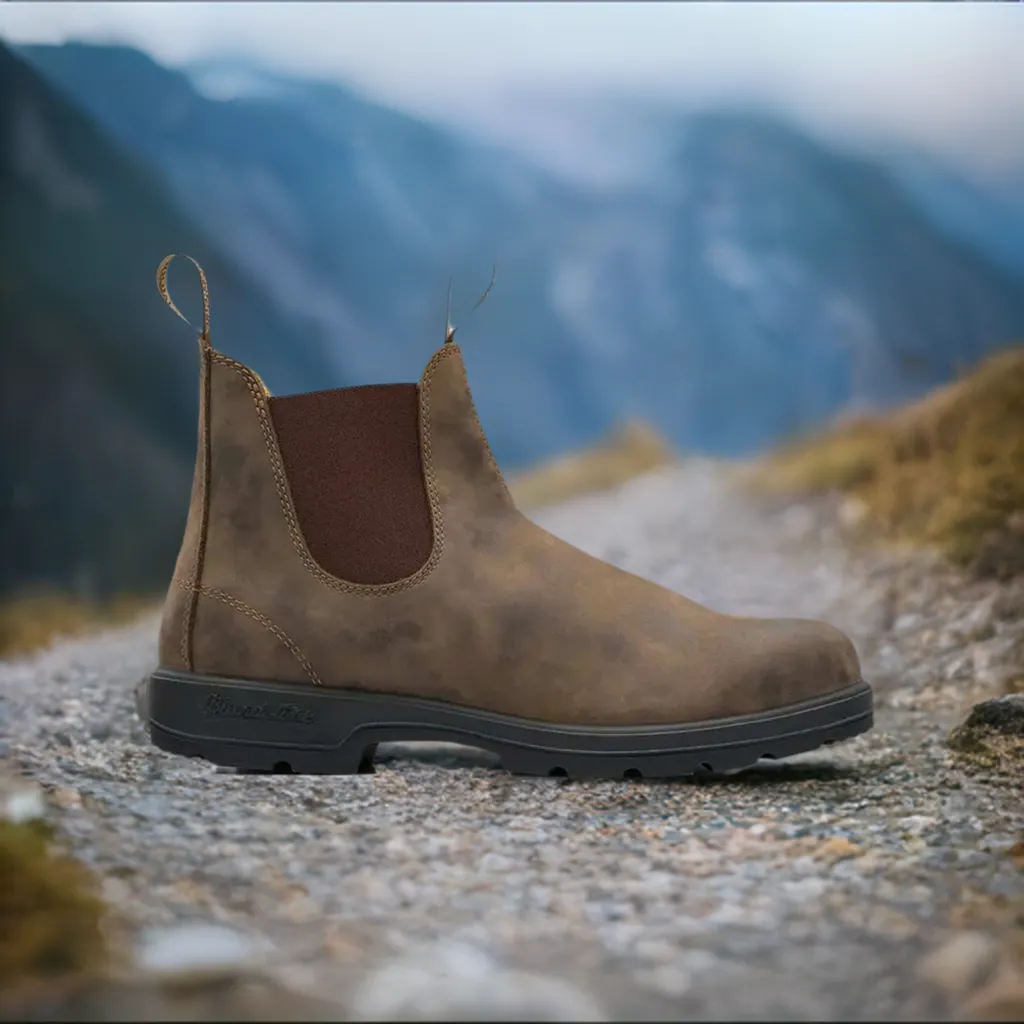 Blundstone Men's #585 Rustic Brown Premium Leather Boots