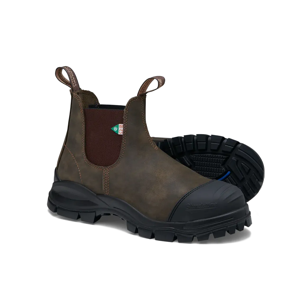 BLUNDSTONE XFR WORK & SAFETY RUSTIC BROWN