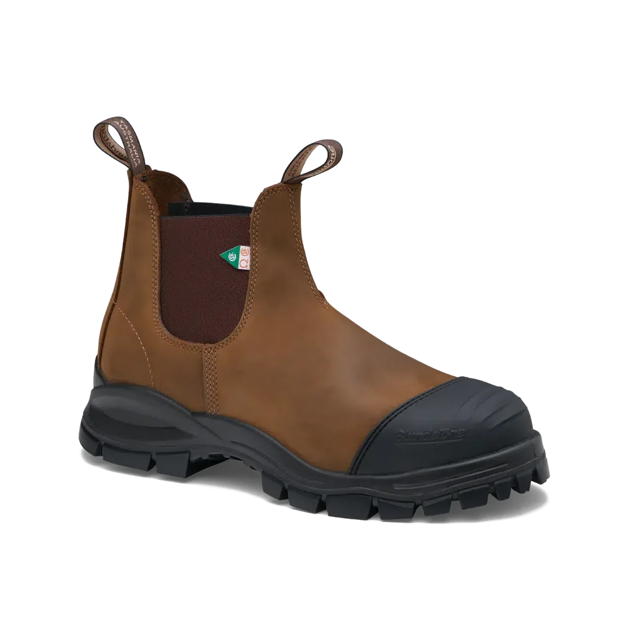 BLUNDSTONE XFR WORK & SAFETY SADDLE BROWN