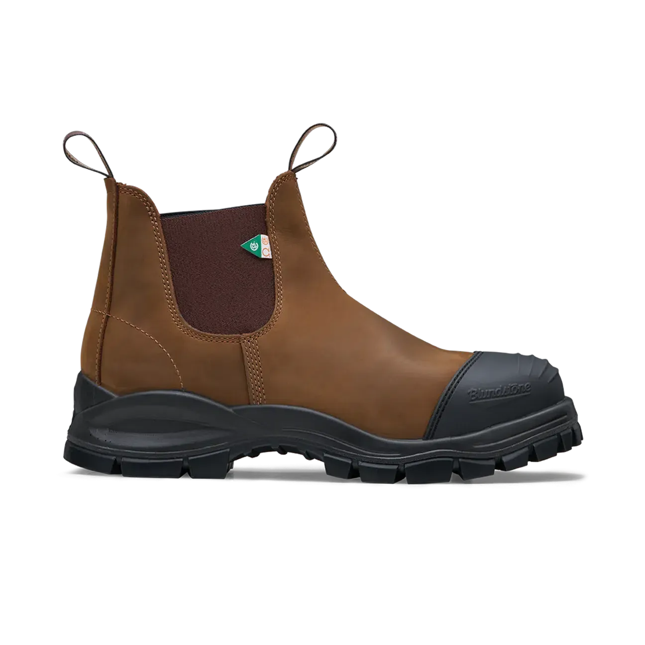 BLUNDSTONE XFR WORK & SAFETY SADDLE BROWN