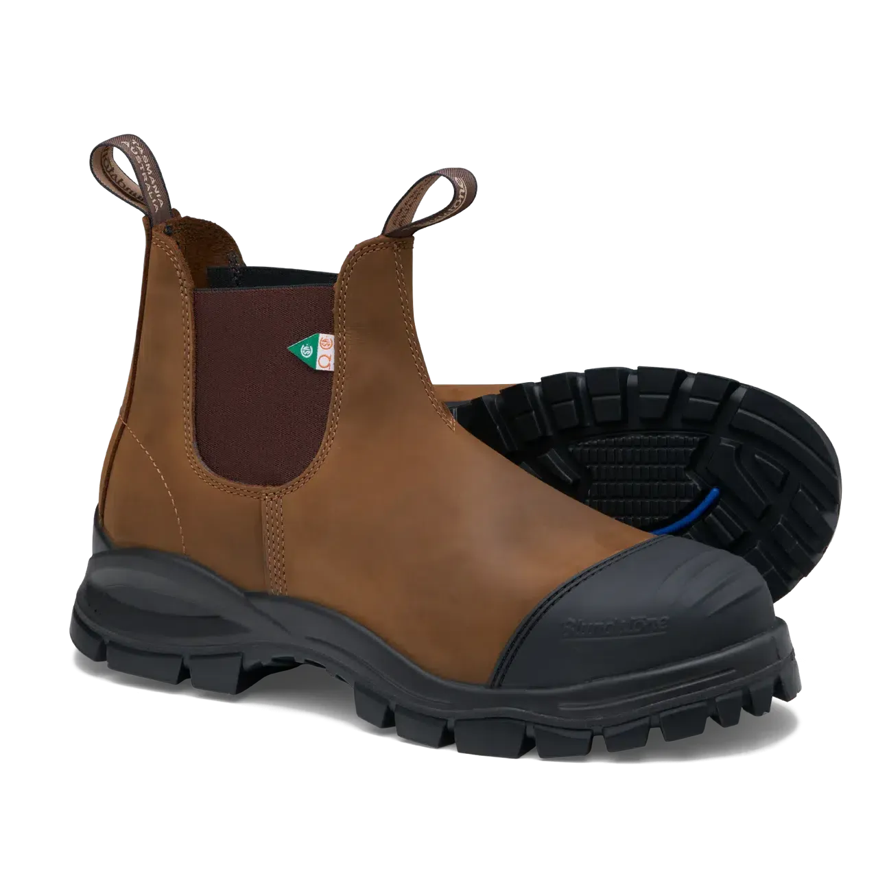 BLUNDSTONE XFR WORK & SAFETY SADDLE BROWN