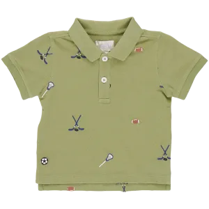 Boys Alec Shirt | Sports Embroidery