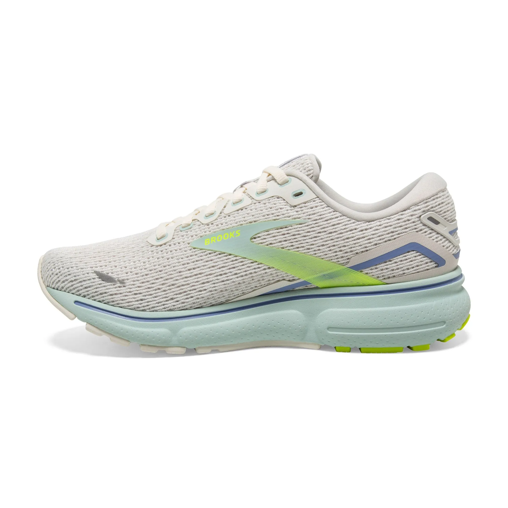 Brooks Women's 120380 130 Ghost 15 Coconut Skylight Nightlife Cushion Neutral Running Shoes