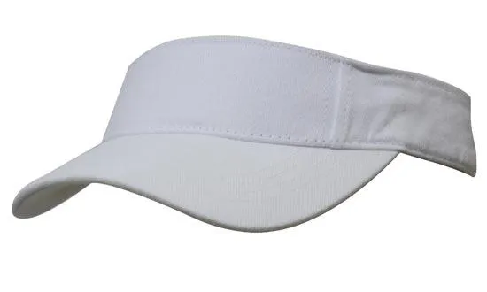 BRUSHED HEAVY COTTON VISOR