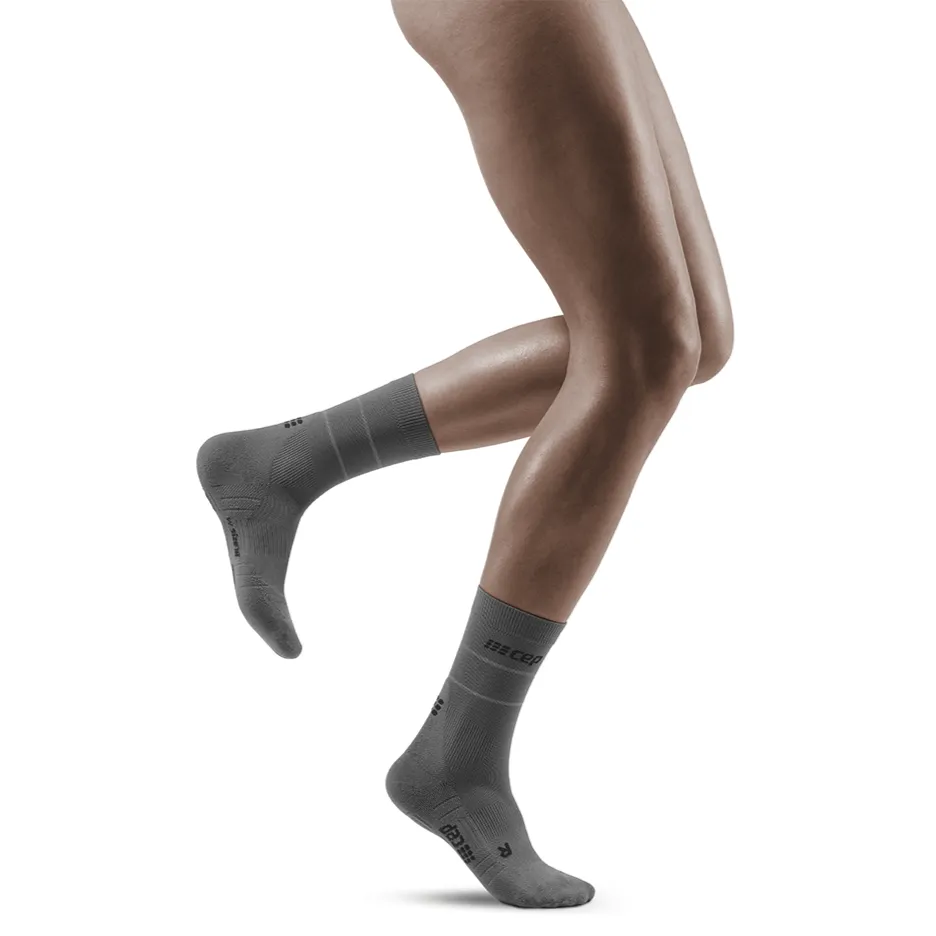 CEP Reflective Mid Cut Compression Socks, Women