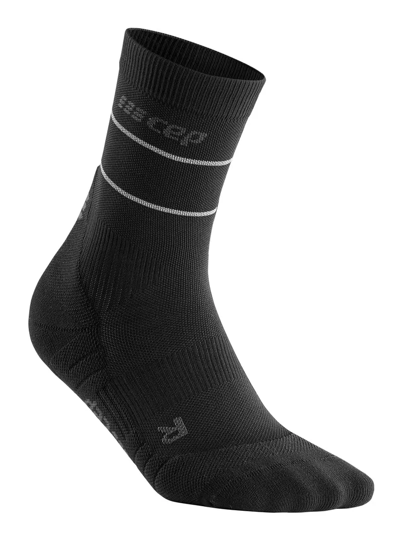 CEP Reflective Mid Cut Compression Socks, Women