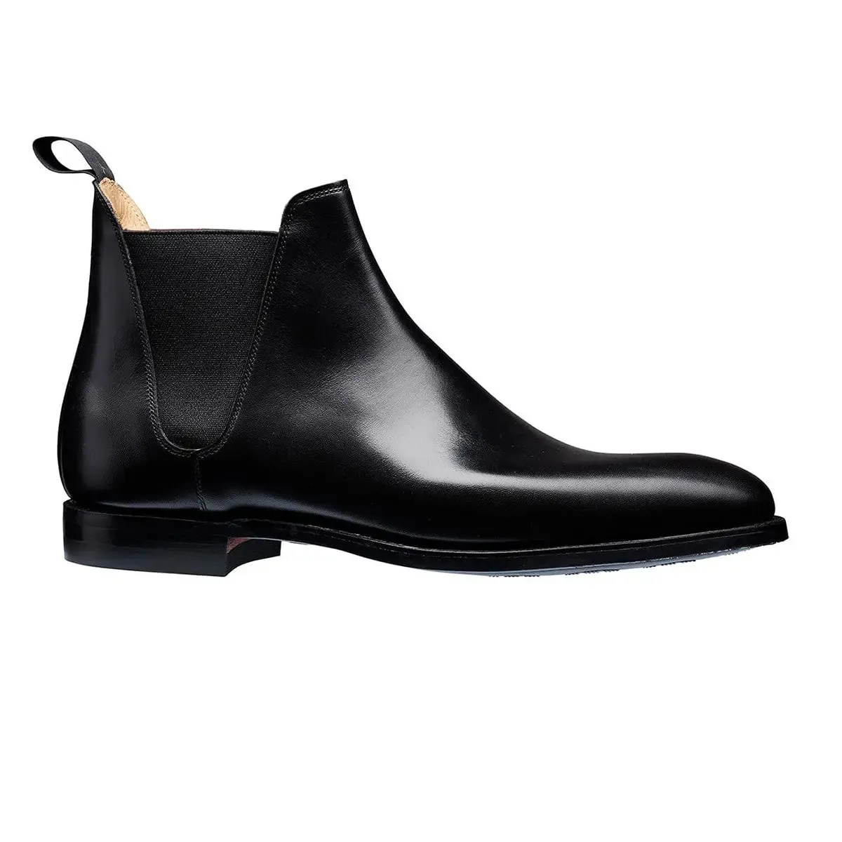 Chelsea 8 Black Calf Leather Boots