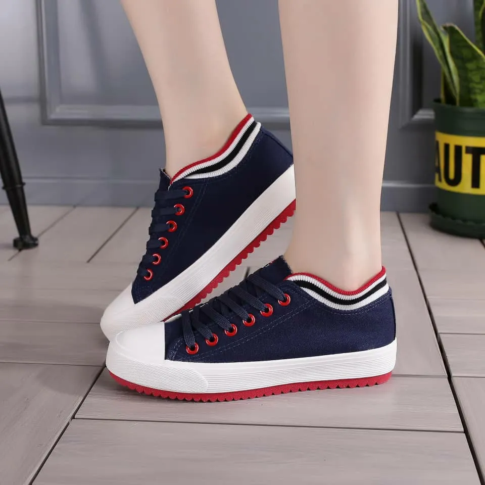 Classic Women's Casual Comfortable Canvas Shoes - Model-8892