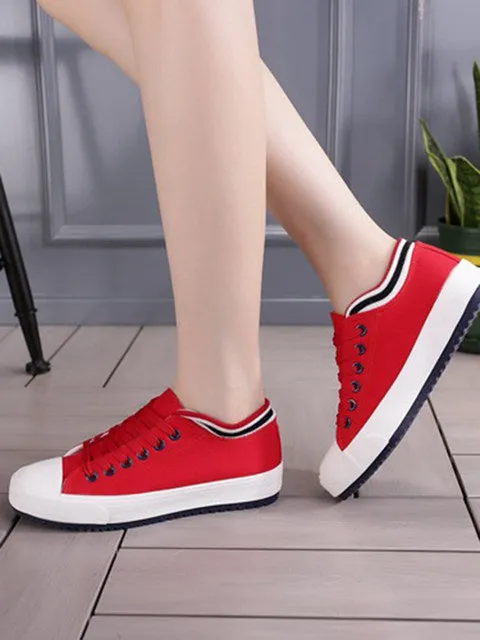 Classic Women's Casual Comfortable Canvas Shoes - Model-8892