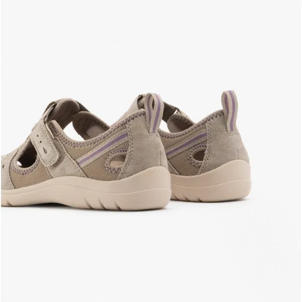 CLEVELAND Ladies Sporty Shoes Pebble