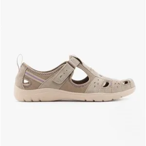 CLEVELAND Ladies Sporty Shoes Pebble