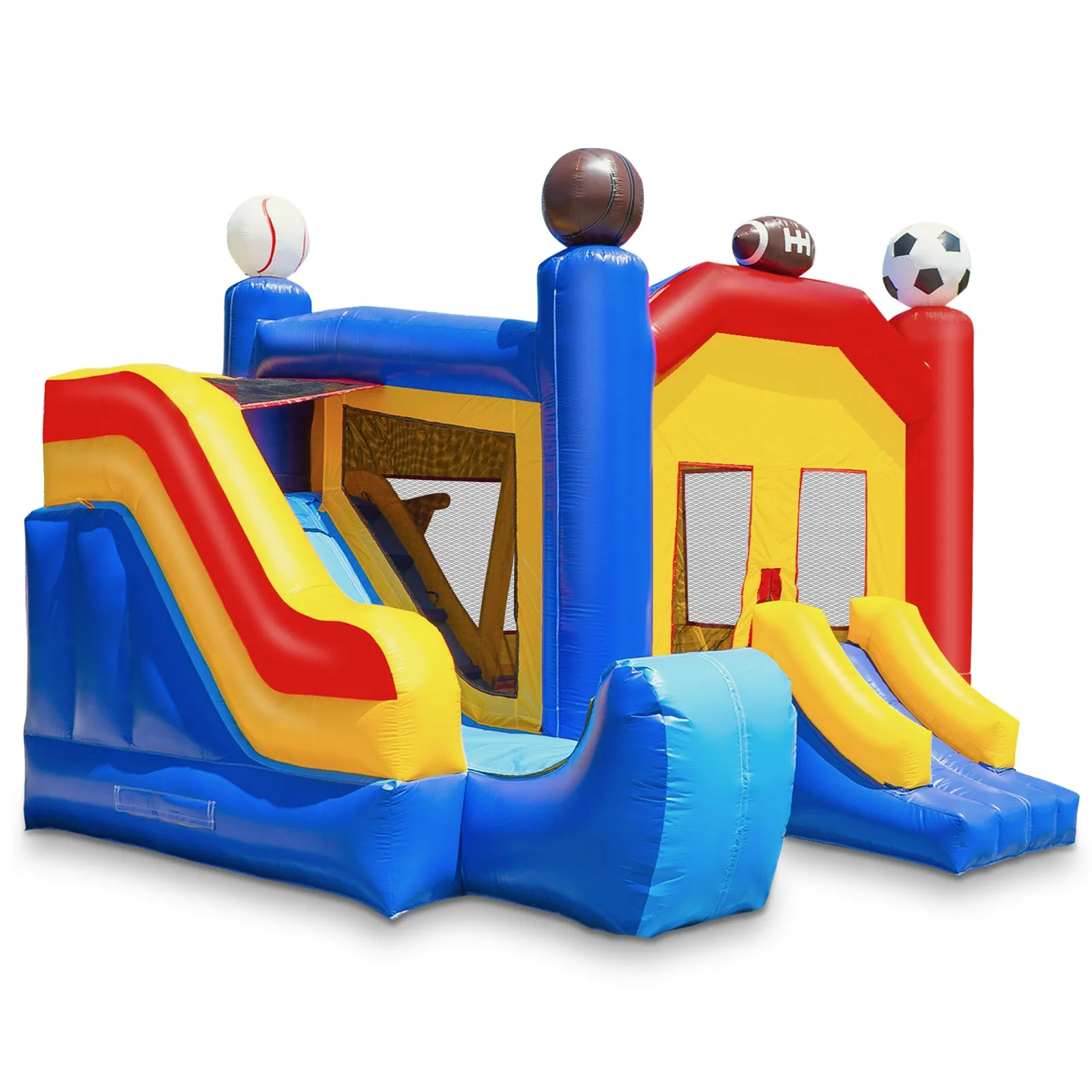 Commercial Sports Inflatable Bounce House and Slide by Cloud 9