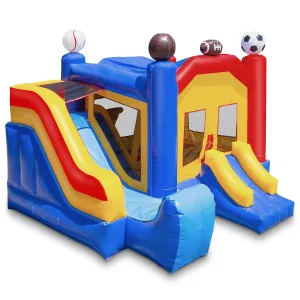 Commercial Sports Inflatable Bounce House and Slide by Cloud 9