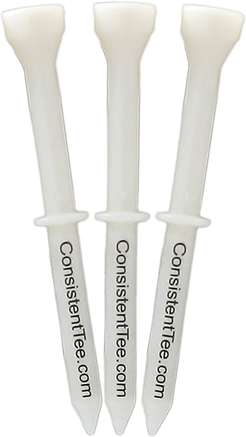 Consistent Tee Plastic Golf Tees - 3.25"